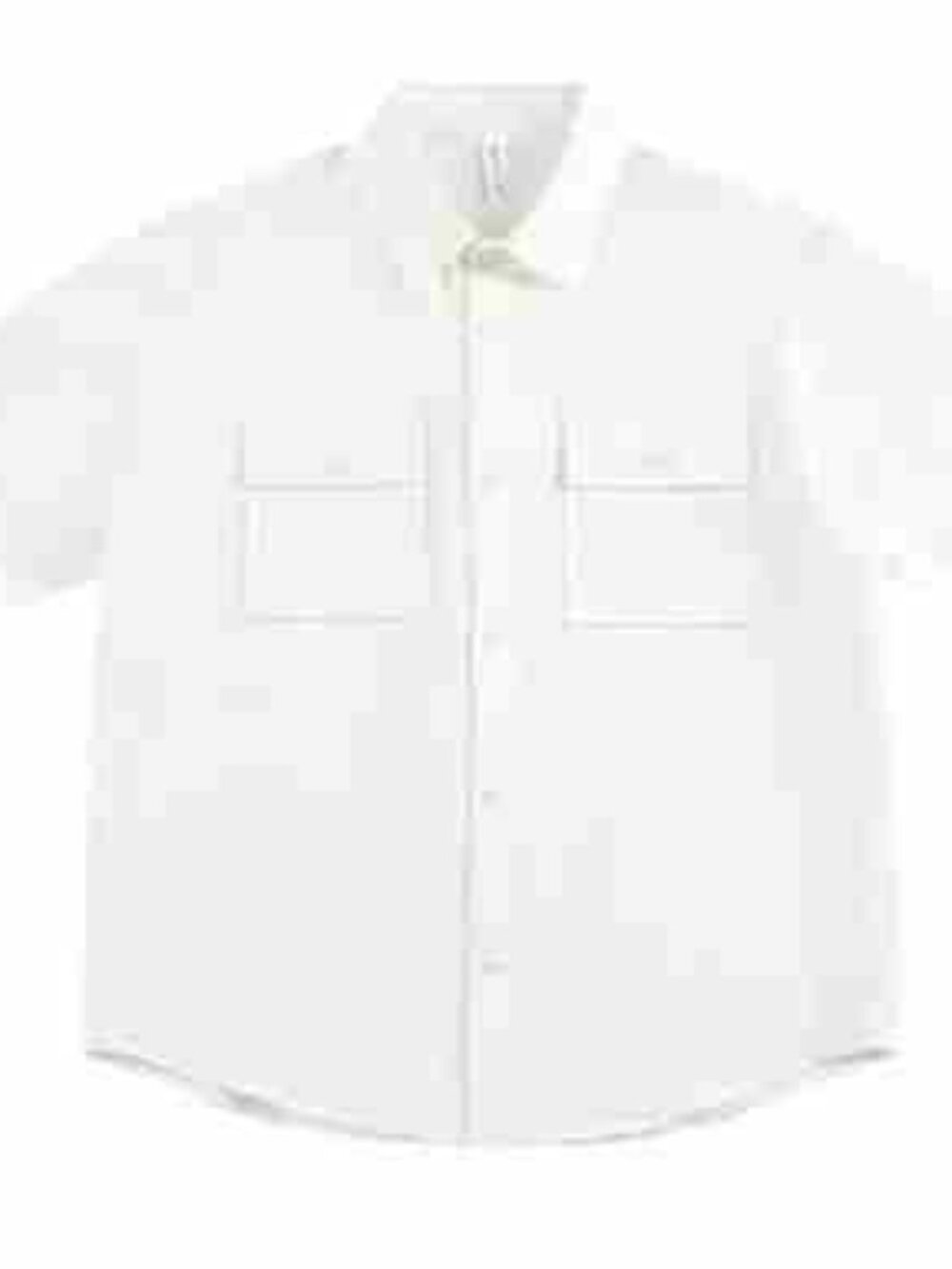 White Double Pocket Shirt